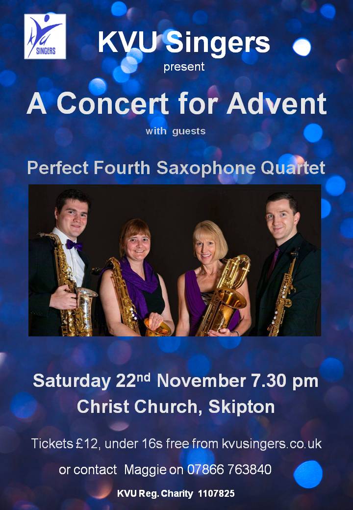 ADVENT CONCERT WITH PERFECT FOURTH SAXOPHONE QUARTET